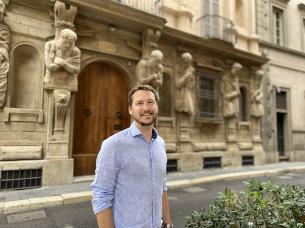 Présentation Portrait de Mathieu Houlbert.