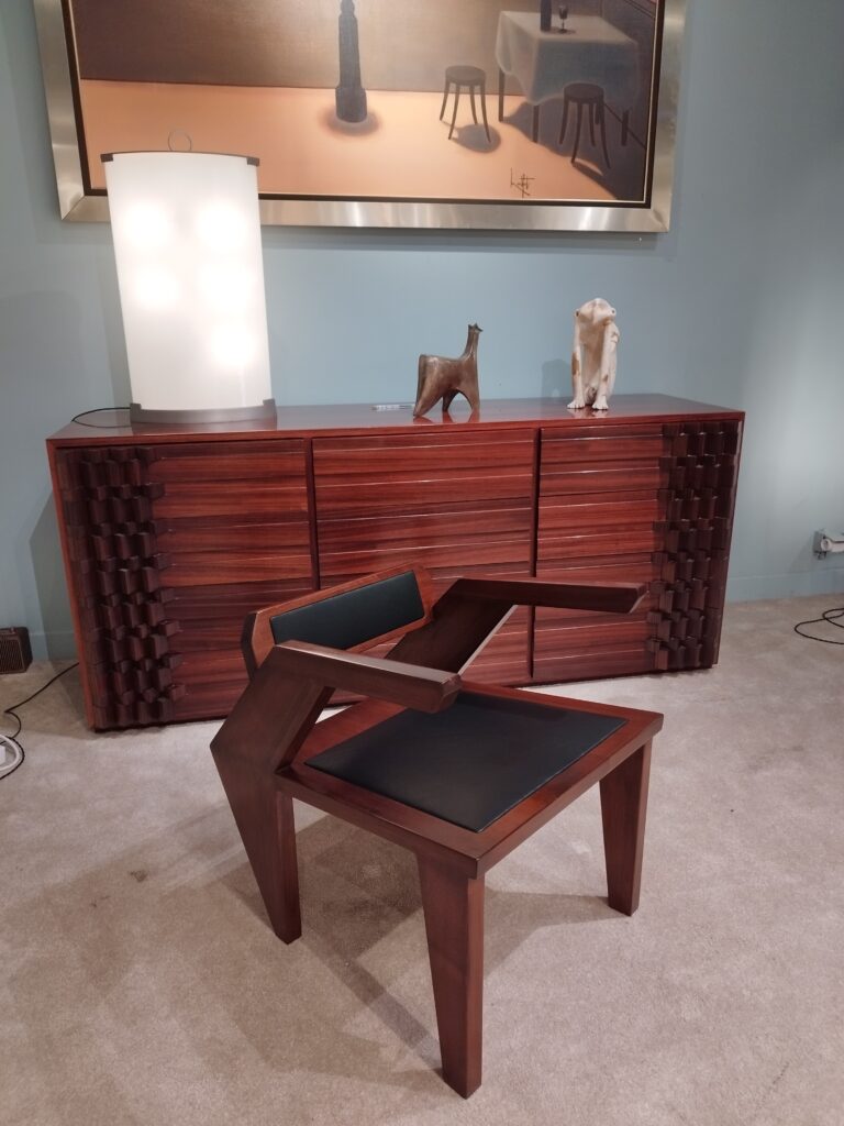 Hgdesigngallery fauteuil noyer r222 en noyer